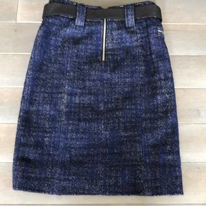 Marc Jacobs Skirts - Marc Jacobs blue wool tweed skirt 4 Marc Jacobs Skirts - Marc Jacobs blue wool tweed skirt 4